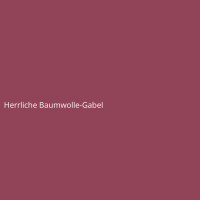 Herrliche Baumwolle-Gabel