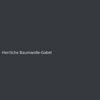 Herrliche Baumwolle-Gabel