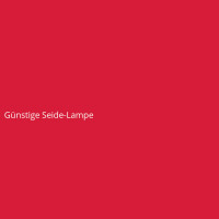 G&uuml;nstige Seide-Lampe