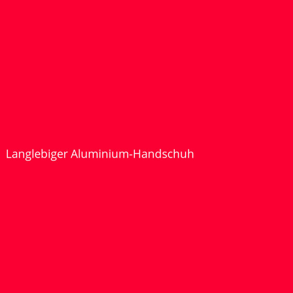 Durable Aluminum Glove