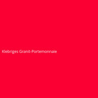 Klebriges Granit-Portemonnaie
