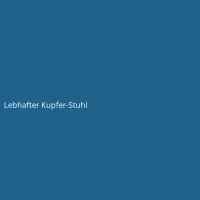 Lebhafter Kupfer-Stuhl