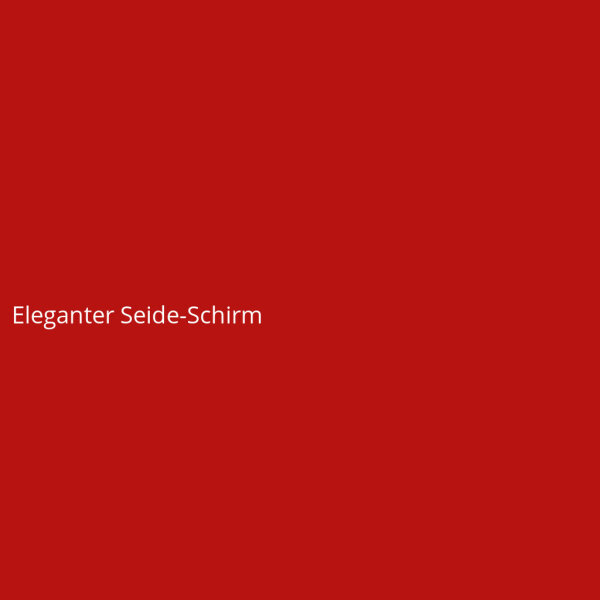 Eleganter Seide-Schirm