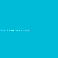 Exorbitanter Gummi-Stuhl