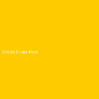 Schicke Papier-Hose