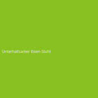 Unterhaltsamer Eisen-Stuhl