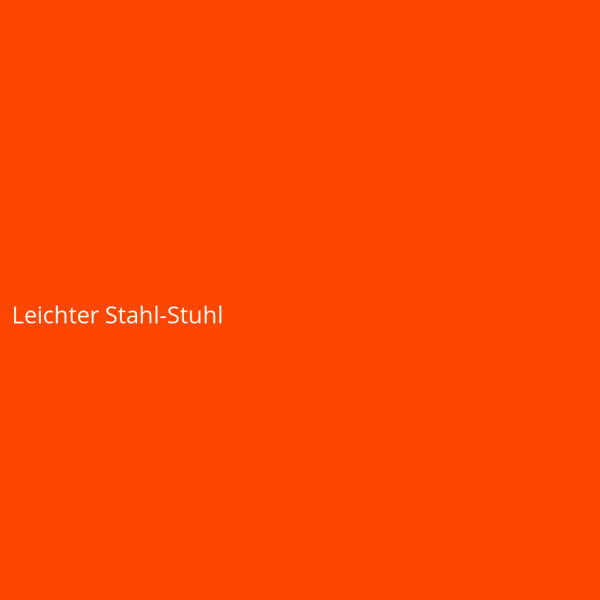 Leichter Stahl-Stuhl