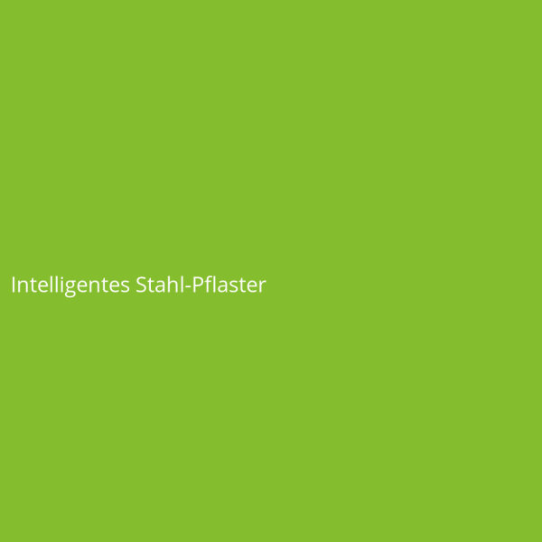 Intelligentes Stahl-Pflaster