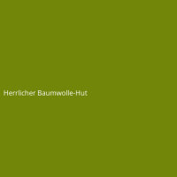 Herrlicher Baumwolle-Hut