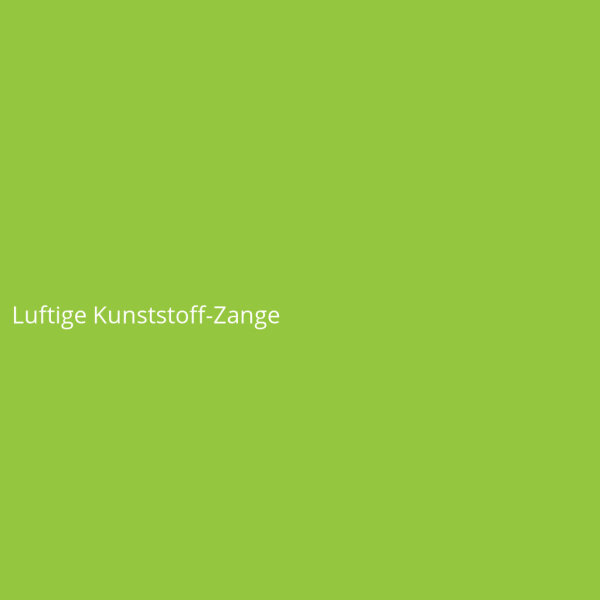 Luftige Kunststoff-Zange