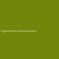 Ergonomischer Samt-Handschuh