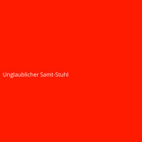 Unglaublicher Samt-Stuhl