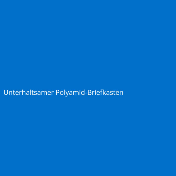 Entertaining Polyamide Mailbox