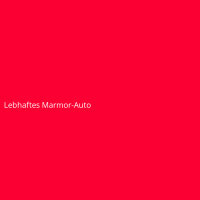 Lebhaftes Marmor-Auto