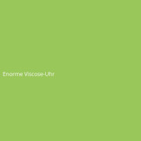 Enormous Viscose Watch