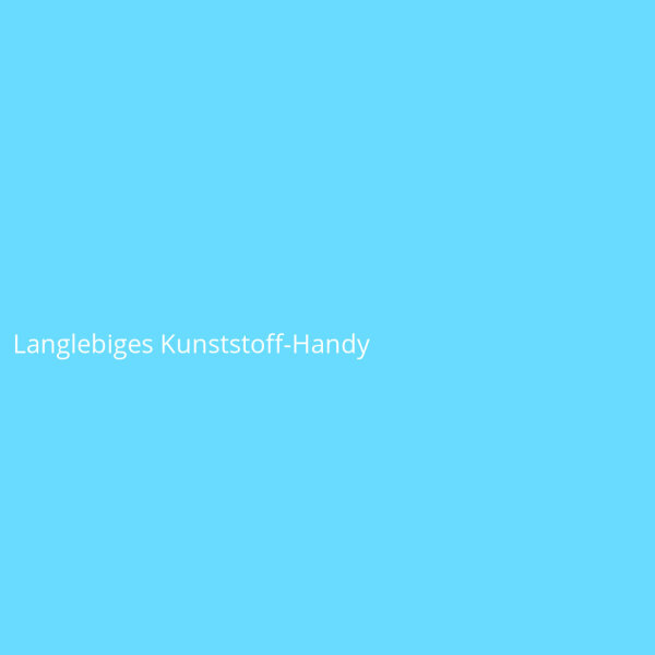 Langlebiges Kunststoff-Handy