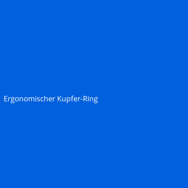 Ergonomischer Kupfer-Ring
