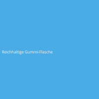Reichhaltige Gummi-Flasche