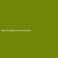 Reichhaltige Gummi-Flasche
