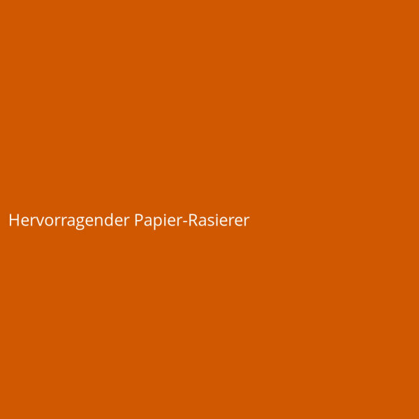 Excellent Paper Razor