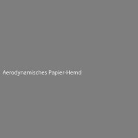Aerodynamic Paper Shirt