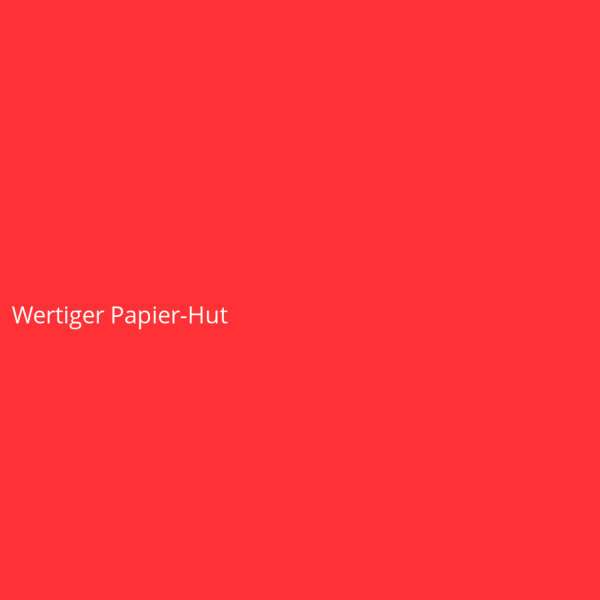 High-quality Paper Hat