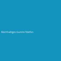 Reichhaltiges Gummi-Telefon