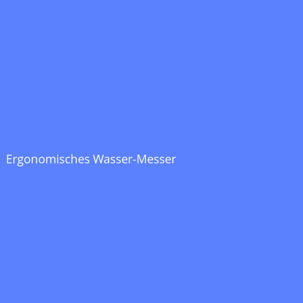 Ergonomic Water Knife