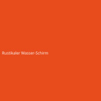 Rustikaler Wasser-Schirm