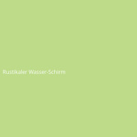 Rustikaler Wasser-Schirm