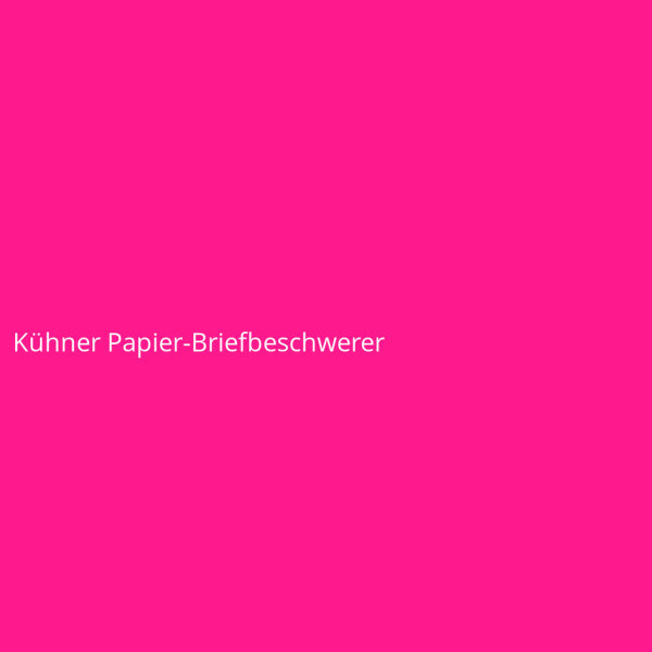 Bold Paper Paperweight
