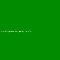 Intelligentes Marmor-Telefon