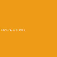 Schmierige Samt-Decke